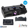 Sistema De Som C/ Usb/Bt/Sd/Fm Leds Party - Tauu,pt