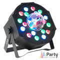 Projetor Par C/ 18 Leds Astro Dmx Party - Tauu,pt