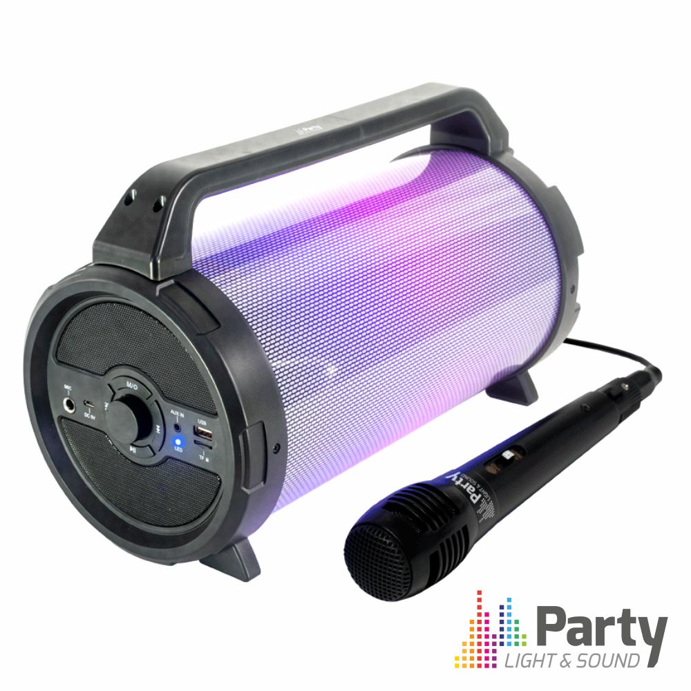 Coluna Bluetooth Portátil Aux/Micro/Sd/Usb Party - Tauu.pt