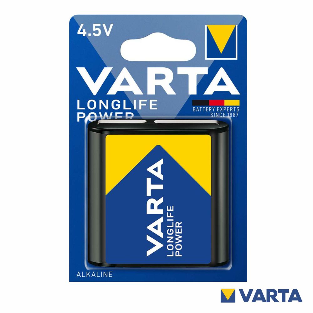 Pilha Alcalina 4.5V/3Lr12 Longlife Power Varta - Tauu.pt