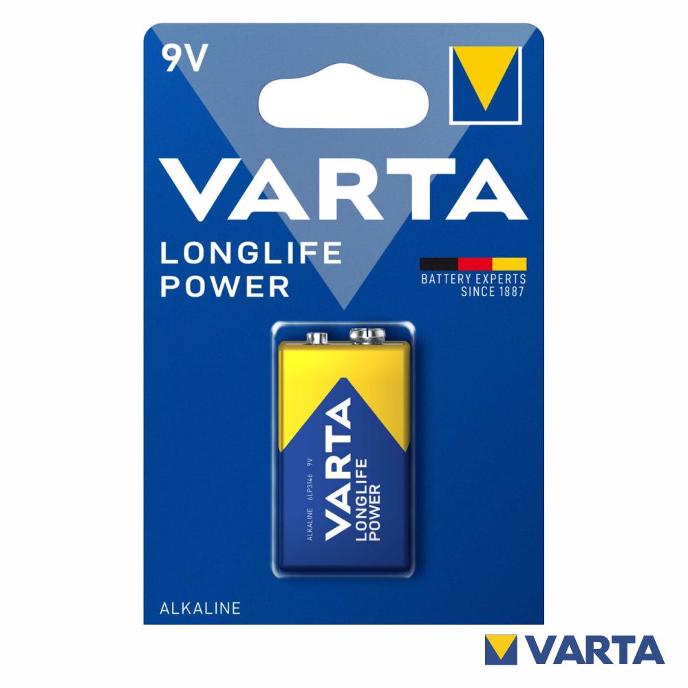 Pilha Alcalina 9V/6Lp3146 Longlife Energy Varta - Tauu.pt