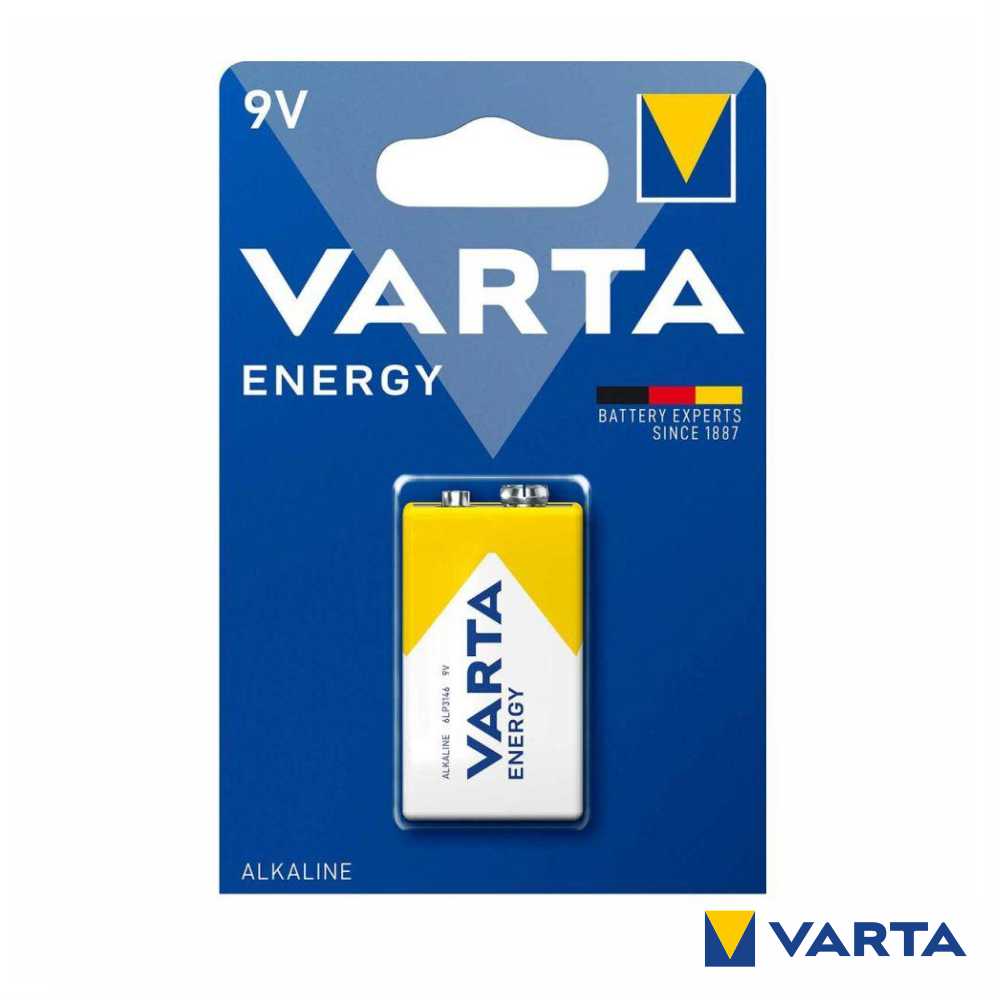 Pilha Alcalina 9V/6Lr61 Varta - Tauu,pt