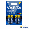 Pilha Alcalina Aa 1,5V 4X Longlife Power Varta - Tauu,pt