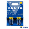 Pilha Alcalina Aaa 1,5V 4X Longlife Power Varta - Tauu,pt