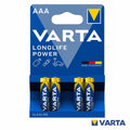 Pilha Alcalina Aaa 1.5V 4X Longlife Power Varta - Tauu.pt