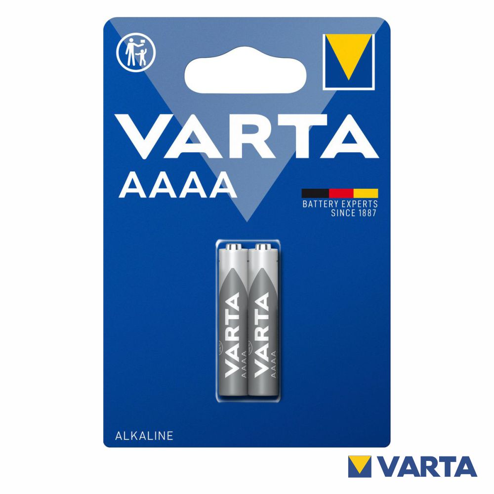 Pilha Alcalina Aaaa Lr8D425 1.5V 2X Blister Varta - Tauu.pt