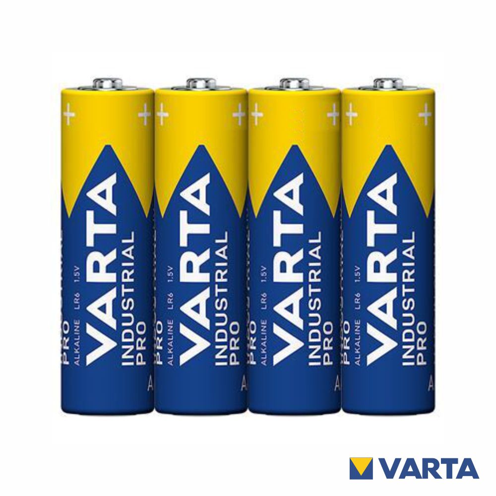 Pilha Alcalina Lr6/Aa 1.5V 4X Industrial Varta - Tauu.pt
