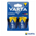 Pilha Alcalina Lr20/D 1,5V 2X Longlife Power Varta - Tauu,pt