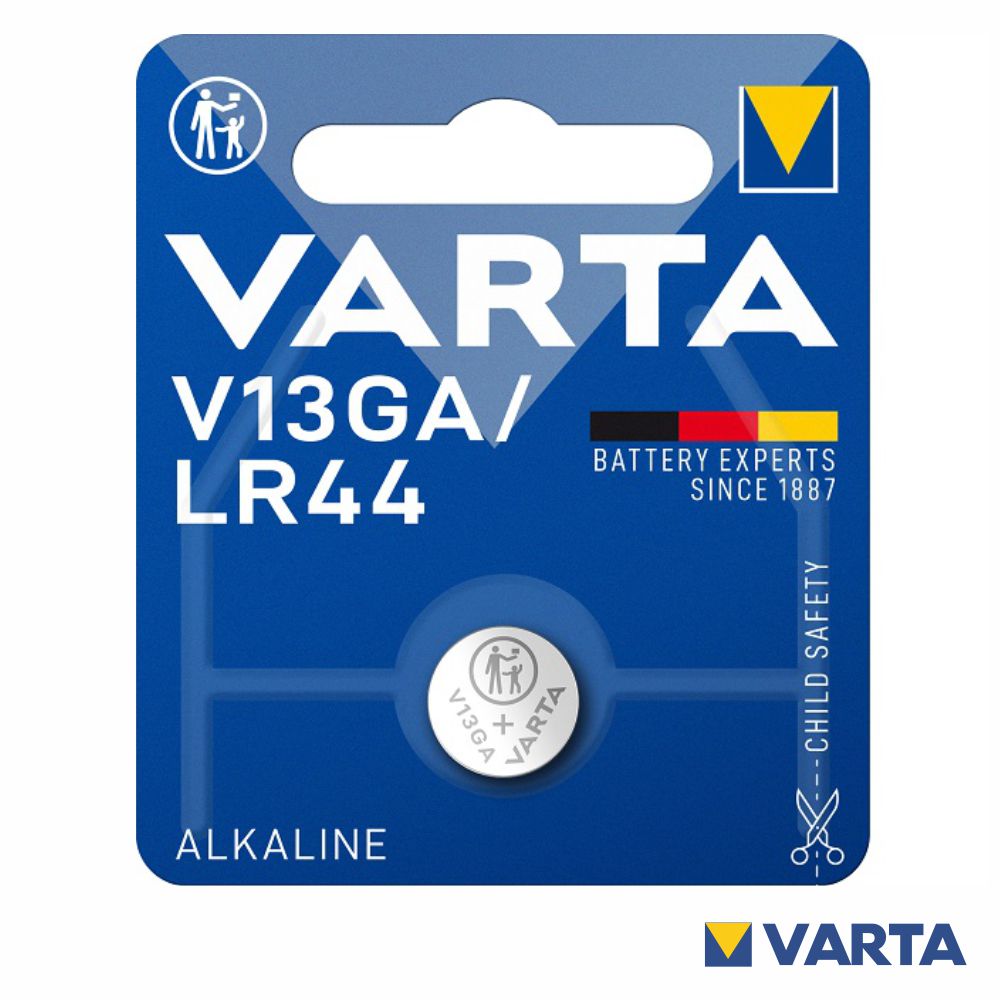Pilha Alcalina Botão Lr44/Ag13/V13Ga/A76 1.5V Varta - Tauu.pt
