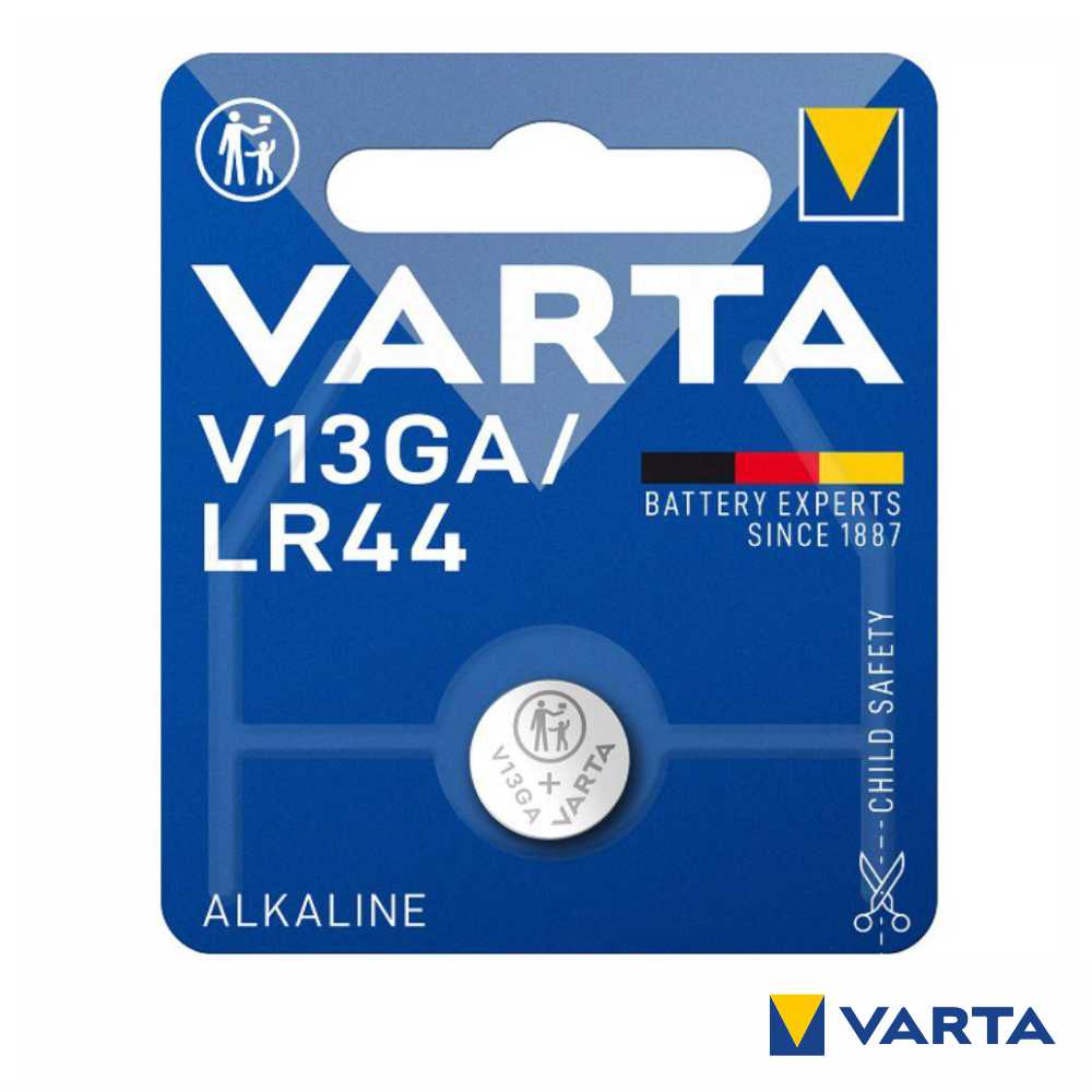 Pilha Alcalina Botão Lr44/Ag13/V13Ga/A76 1.5V Varta - Tauu.pt