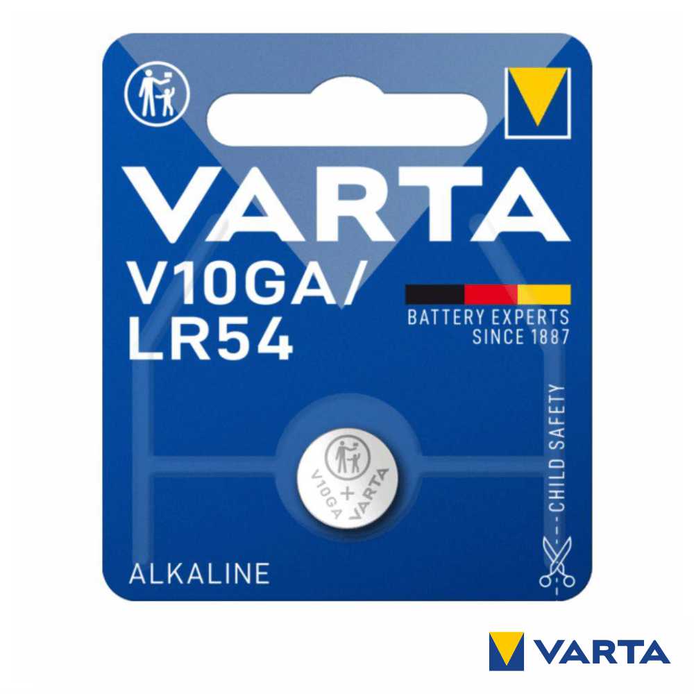Pilha Alcalina Botão Lr54/V10Ga 1,5V Varta - Tauu,pt