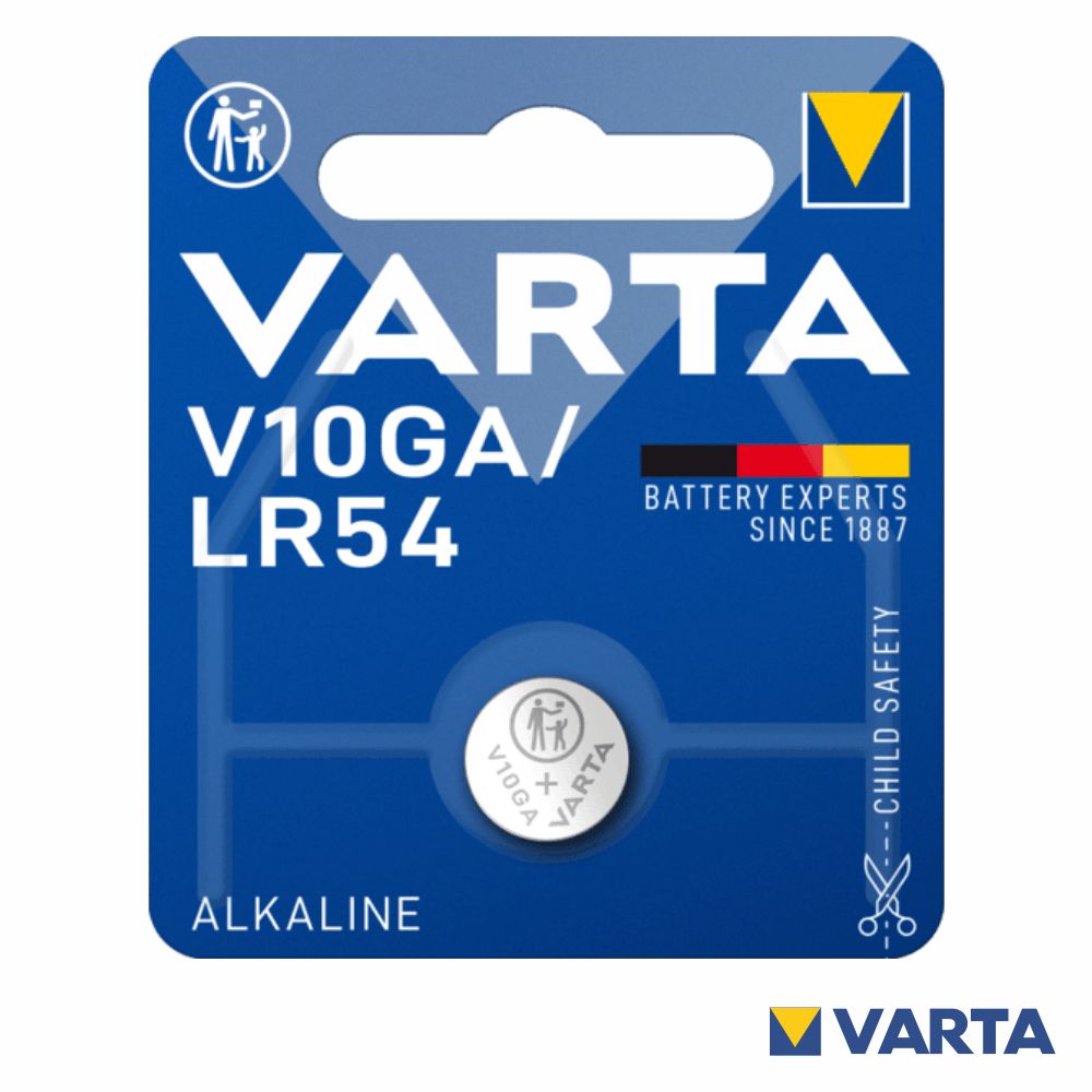 Pilha Alcalina Botão Lr54/V10Ga 1.5V Varta - Tauu.pt