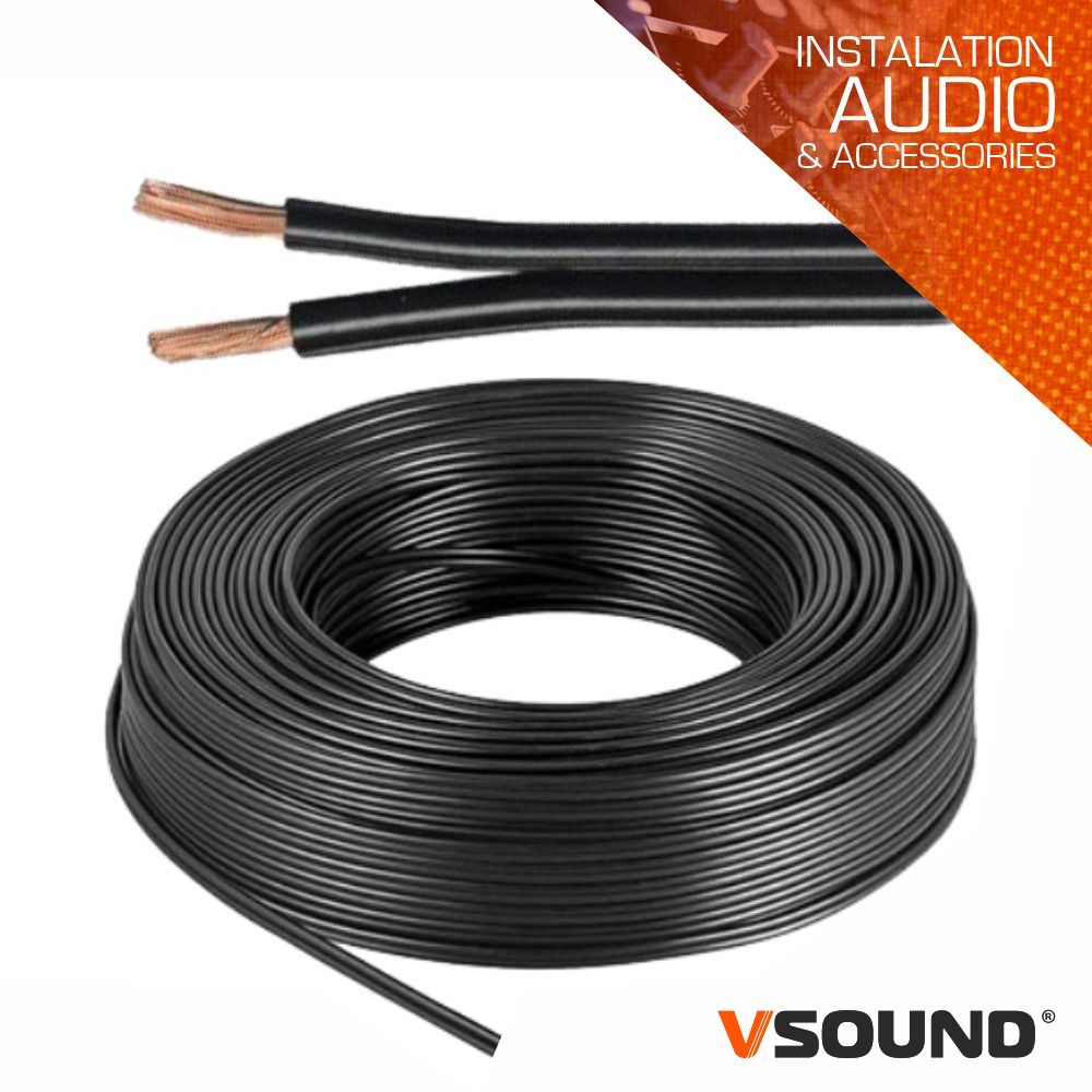 Cabo Coluna 2X4,00Mm Preto Paralelo Vsound - Tauu,pt