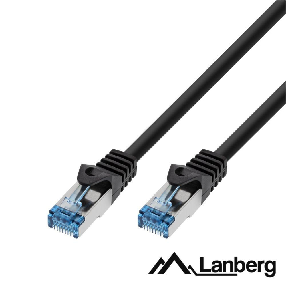 Cabo S/Ftp Lszh Cat6A 1M Preto Lanberg - Tauu,pt
