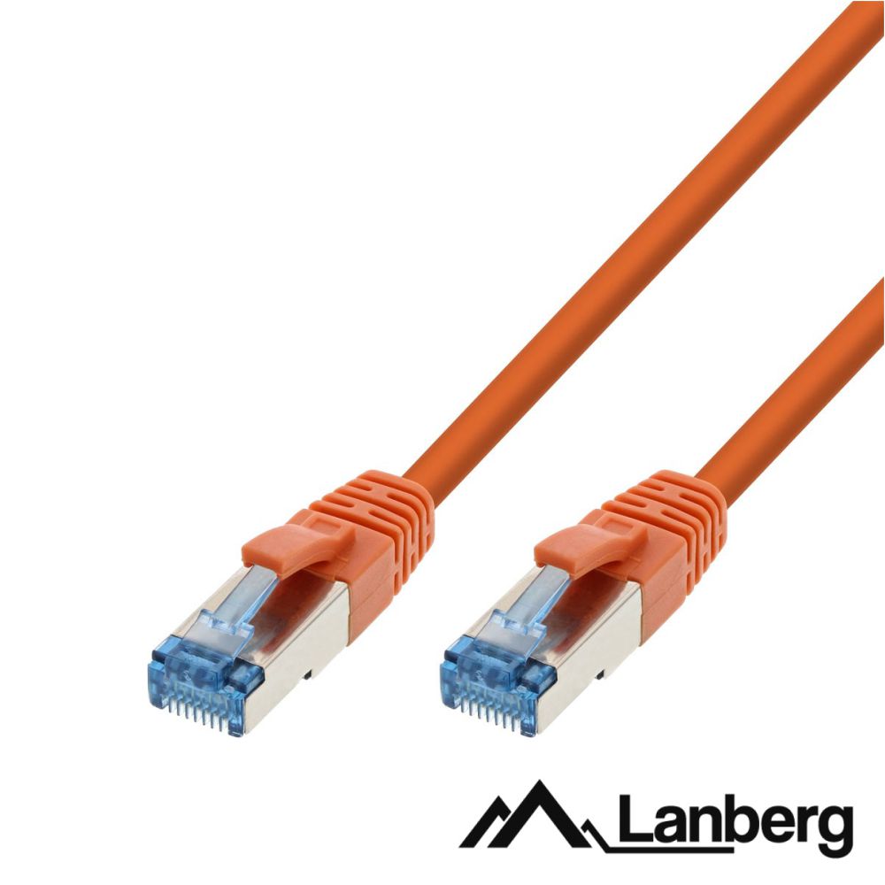 Cabo S/Ftp Lszh Cat6A 1,5M Laranja Lanberg - Tauu,pt