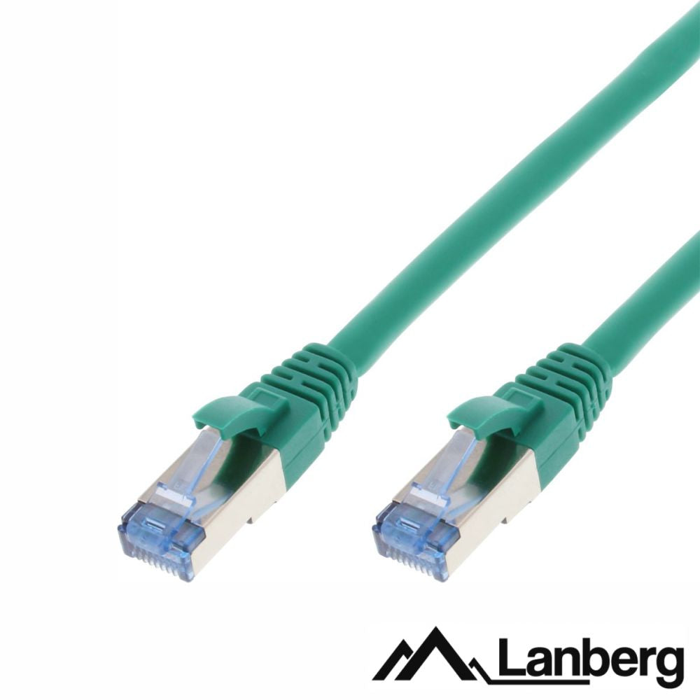 Cabo S/Ftp Lszh Cat6A 3M Verde Lanberg - Tauu,pt