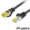 Cabo S/Ftp Lszh Cat6A 0.25M Preto Lanberg - Tauu.pt