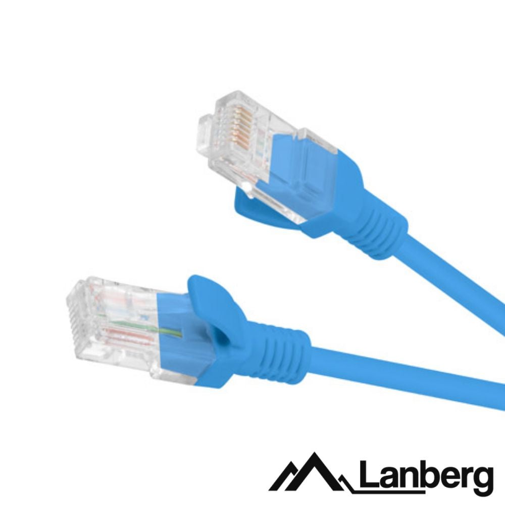 Cabo Utp Cat5E 2M Azul Lanberg - Tauu,pt
