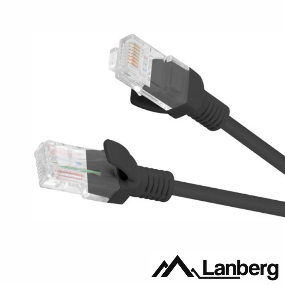 Cabo Utp Cat6 20M Preto Lanberg - Tauu.pt