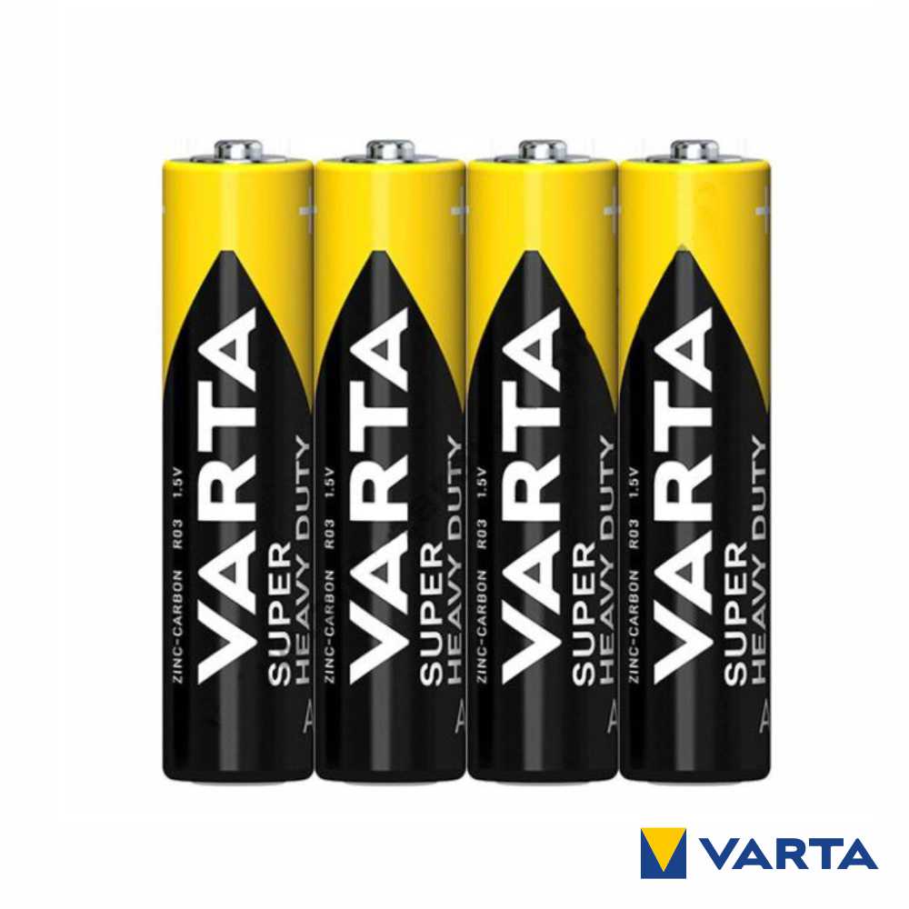 Pilha Zinco-Carvão R03/Aaa 1,5V 4X Super Heavy Duty Varta - Tauu,pt