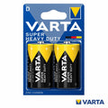 Pilha Zinco-Carvão R20/D 1.5V 2X Blister Varta - Tauu.pt