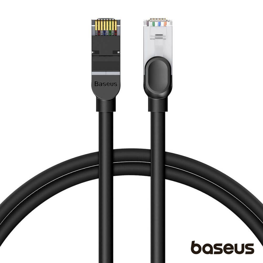 Cabo Utp Cat6 0.5M Preto Baseus - Tauu.pt