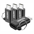 Conjunto 4 Adaptadores Usb-C Fêmea / Microusb Macho - Tauu.pt