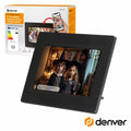 Moldura Digital Frameo 7" Preto Denver - Tauu.pt