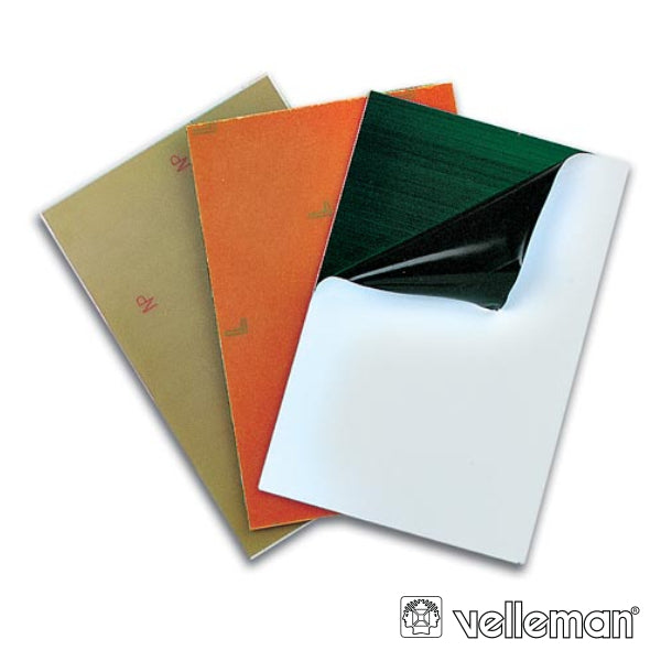 Placa Ci Fotosensível Fibra Vidro 1 Lado 100X160Mm Velleman - Tauu,pt