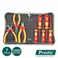 Mala Ferramentas Profissional 1000V 7 Peças Proskit - Tauu.pt