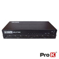 Distribuidor Hdmi Amplificado 1 Entrada 8 Saídas 4K Prok - Tauu,pt