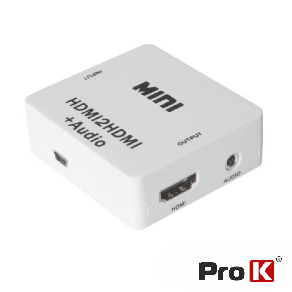Conversor Hdmi -> Hdmi Amplificado Saída Áudio Spdif Prok - Tauu.pt