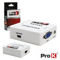 Conversor Hdmi -> Vga C/ Áudio Amplificado Prok - Tauu,pt