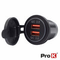 Tomada Dupla Usb-A 3,0 De Embutir Prok - Tauu,pt