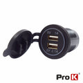 Tomada Dupla Usb-A De Embutir Prok - Tauu,pt