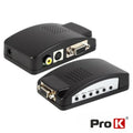 Conversor Vídeo Vga+Rca+Svhs P/ Vga Prok - Tauu,pt