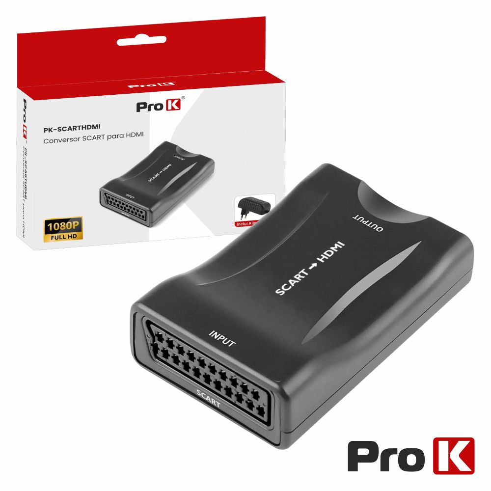 Conversor Scart P/ Hdmi 720P/1080P Prok - Tauu,pt