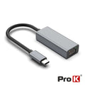 Cabo Adaptador Usb-C / Rj45 1Gb/S Prok - Tauu,pt