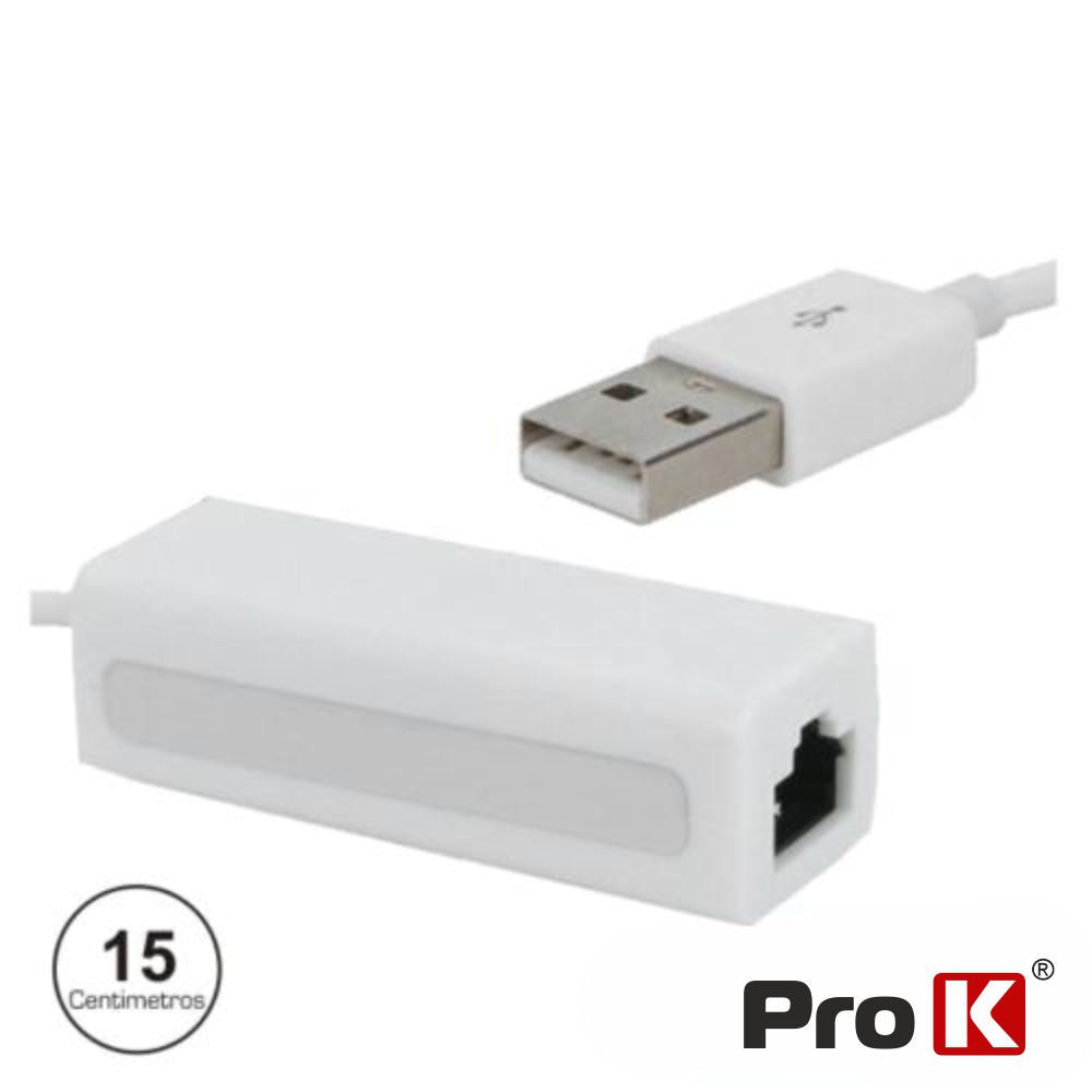 Cabo Adaptador Usb / Rj45 Prok - Tauu.pt