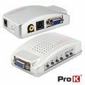 Conversor Vídeo Vga P/ Vga+Rca+Audio Prok - Tauu,pt