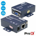 Receptor E Transmissor Vga Via Rj45 Cat5 100M Prok - Tauu.pt