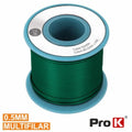 Cabo Multifilar Verde 0.5Mm Rolo 25M Prok - Tauu.pt