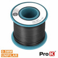 Cabo Unifilar Preto 0,5Mm Rolo 25M Prok - Tauu,pt