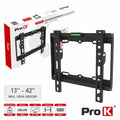 Suporte Tv Fixo 13-42" 25Kg Vesa 200X200 Prok - Tauu.pt