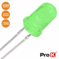 Led 5Mm Alto Brilho Verde Difuso Prok - Tauu,pt