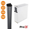 Tubo Manga Termoretráctil C/ Cola 12,0Mm 2,5M Preto Prok - Tauu,pt