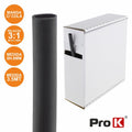 Tubo Manga Termoretráctil C/ Cola 4,8Mm 3,5M Preto Prok - Tauu,pt