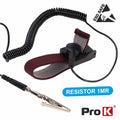Pulseira Anti-Estática Preta E Vermelha Prok - Tauu,pt