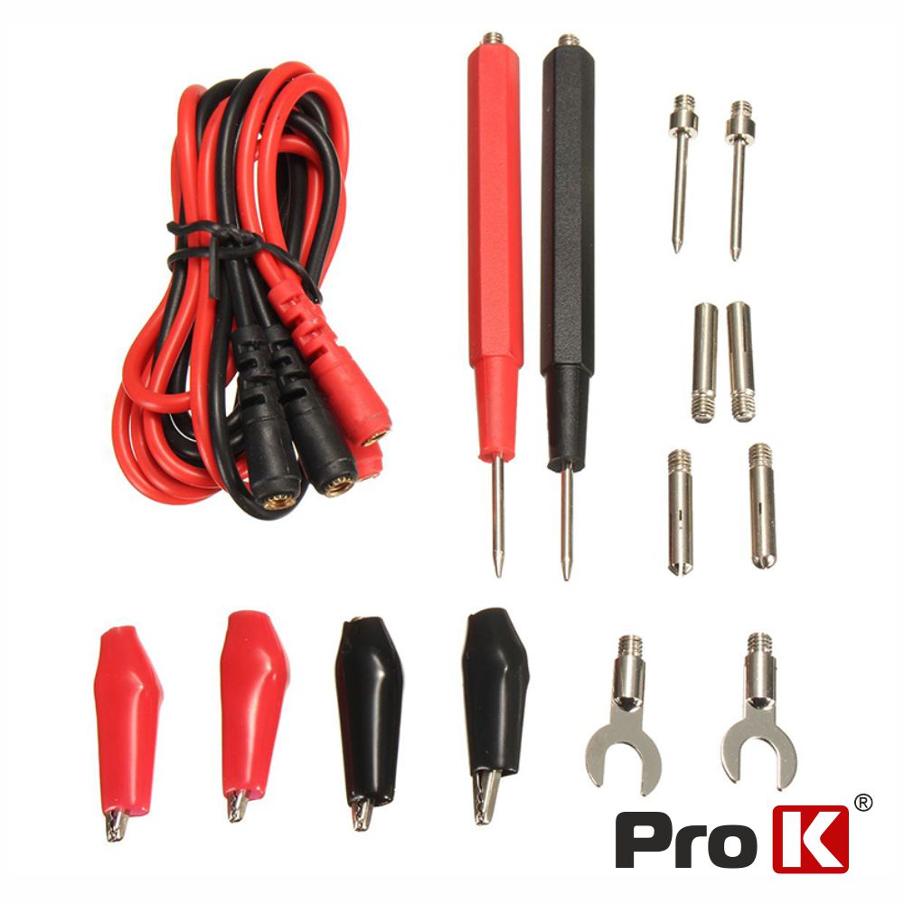 Conjunto Pontas De Prova C/ 16 Peças Prok - Tauu.pt