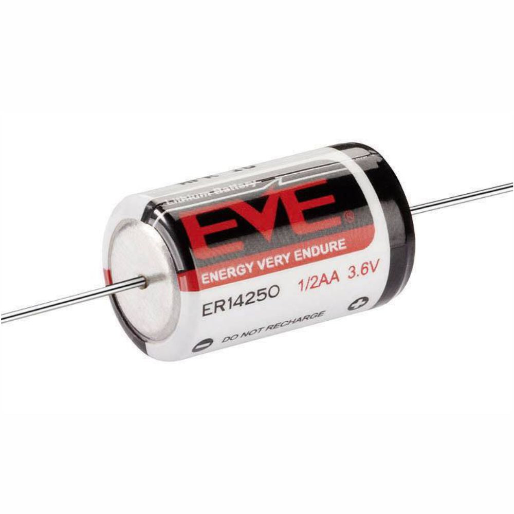 Pilha Lítio 1/2Aa Er14250 3,6V C/ Fios 1200Ma - Tauu,pt